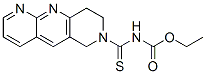 Carbamic acid, [(8,9-dihydropyrido[2,3-b][1,6]naphthyridin-7(6H)-yl)thioxomethyl]-, ethyl ester (9CI) 结构式