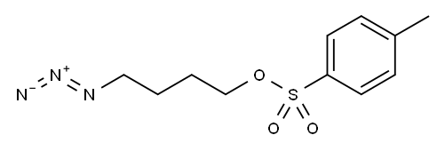 4-叠氮基丁醇1-(4-甲基苯磺酸盐) 结构式