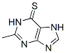 1,7-Dihydro-2-methyl-6H-purine-6-thione 结构式