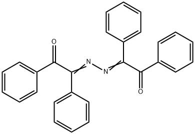 1,2-Bis(1,2-diphenyl-2-oxoethylidene)hydrazine 结构式
