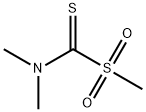 Methanethioamide,  N,N-dimethyl-1-(methylsulfonyl)-  (9CI) 结构式