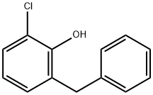 6-benzyl-2-chlorophenol 结构式