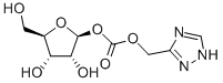 1-Β-D-呋喃核糖基-1H-1,2,4-三氮唑-3-羧酸甲酯 结构式
