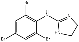 2-(2,4,6-Tribromoanilino)-2-imidazoline 结构式