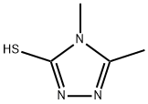 4-甲基-5-甲基-4H-[1,2,3]三唑-3-硫醇 结构式