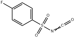 4-氟苯磺酰基异氰酸酯 结构式