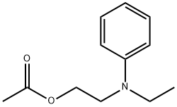 2-(N-ETHYLANILINO)-ETHYL ACETATE 结构式