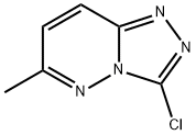 3-氯-6-甲基[1,2,4]三唑并[4,3-B]哒嗪 结构式