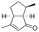 1(3aH)-Pentalenone, 4,5,6,6a-tetrahydro-3,6-dimethyl-, (3aS,6R,6aR)- (9CI) 结构式