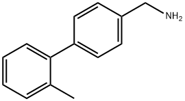 2'-甲基联苯基-4-甲胺 结构式