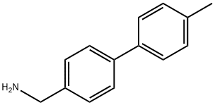 4'-甲基联苯基-4-甲胺 结构式