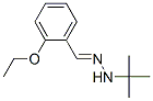 Benzaldehyde, 2-ethoxy-, (1,1-dimethylethyl)hydrazone (9CI) 结构式