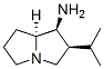 1H-Pyrrolizin-1-amine,hexahydro-2-(1-methylethyl)-,(1S,2S,7aS)-(9CI) 结构式