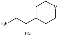 4-(2-氨乙基)四氢吡喃盐酸盐 结构式