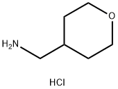 4-氨基甲基四氢吡喃盐酸盐 结构式