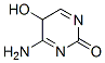 2(5H)-Pyrimidinone, 4-amino-5-hydroxy- (9CI) 结构式