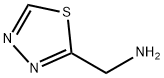 1,3,4-噻二唑-2-基甲胺 结构式