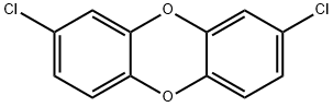 2,8-dichlorodibenzo-4-dioxin 结构式