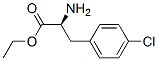 4-chlorophenylalanine ethyl ester 结构式