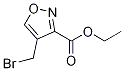 ethyl 4-(broMoMethyl)isoxazole-3-carboxylate 结构式