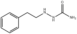 1-Phenethylsemicarbazide 结构式