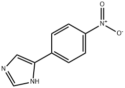4-(4-硝基苯基)-1H-咪唑 结构式