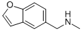 5-Benzofuranmethanamine,  N-methyl- 结构式