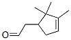 2-(2,2,3-Trimethyl-3-cyclopentenyl)acetaldehyde 结构式