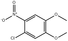 1-氯-4,5-二甲氧基-2-硝基苯 结构式