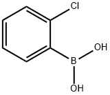 2-氯苯基硼酸 结构式