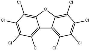 Octachlorodibenzofuran 结构式