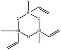 2,4,6-三乙烯基-2,4,6-三甲基环三硅氧烷 结构式