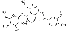 胡黄连苷 II 结构式