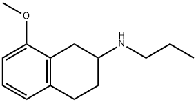 (8-METHOXY-1,2,3,4-TETRAHYDRO-NAPHTHALEN-2-YL)-PROPYL-AMINE HYDROCHLORIDE 结构式