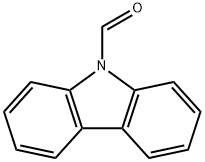 9H-咔唑-9-甲醛 结构式