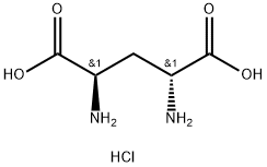 (2R,4R)-Diaminoglutaric acid 2HCl 结构式