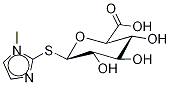 Methimazole Thio-b-D-glucuronide 结构式