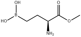 Butanoic acid, 2-amino-4-borono-, 1-methyl ester, (2S)- (9CI) 结构式