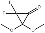 Cyclopropanone,  2,2-difluoro-3,3-dimethoxy- 结构式