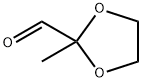 2-甲基-1,3-二氧戊环-2-甲醛 结构式