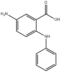 5-Amino-2-(phenylamino)benzoic acid 结构式