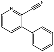 3-苯基-2-吡啶甲腈 结构式