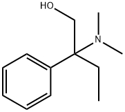 N,N-二甲基-2-氨基-2-苯基丁醇 结构式