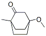 1-Methyl-4-methoxybicyclo[2.2.2]octane-2-one 结构式
