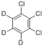 1,2,3-三氯苯-D3 结构式