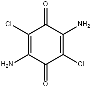 2,5-二氨基-3,6-二氯-1,4-苯醌 结构式