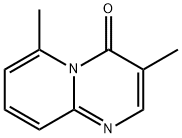 3,6-Dimethyl-4H-pyrido[1,2-a]pyrimidin-4-one 结构式