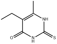 5-Ethyl-2-mercapto-6-methylpyrimidin-4(3H)-one 结构式