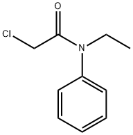 乙酰胺,2-氯-N-乙基-N-苯基- 结构式