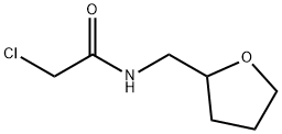 乙酰胺,N-四氢呋喃甲基-2-氯- 结构式